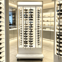 Présentoir rotatif pour lunettes, support de sol pour lunettes de soleil, présentoir de lunettes pour magasin d'optique