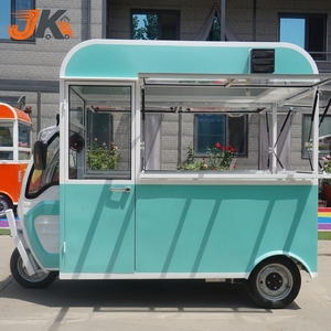 Tricycle <span class=keywords><strong>motorisé</strong></span> à trois roues pour la vente de nourriture, avec barbecue à gaz et glacière, pour une navigation facile dans les rues et les cours urbaines très fréquentées - Product Image 6