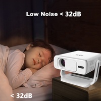 Mini-projecteur portable C7 sans fil WiFi, Android 14, Full HD 1080p, 350 ANSI, courte focale, pour cinéma maison - Vente en gros