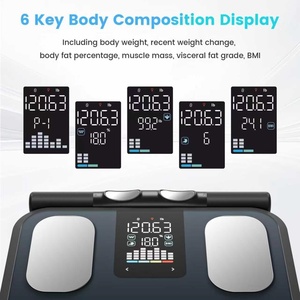 Báscula Digital Electrónica para Grasa Corporal con Capacidad de 180 kg, Sensor de Alta Precisión, Control por Aplicación y Uso en Oficina - Product Image 4