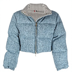 Men's Bomber Jacket Solid Color Windproof Waterproof Reversible Eco-Friendly Winter <b>Coat</b> <b>Zipper</b> Closure Regular Fit Loose Style - Product Image 3