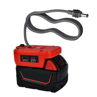 Adaptateur de batterie pour outils électriques 18V 2026, câble 18AWG, convertisseur haute puissance pour bricolage, pour Starlink Mini, pour Makita, Milwauke, Dewalt