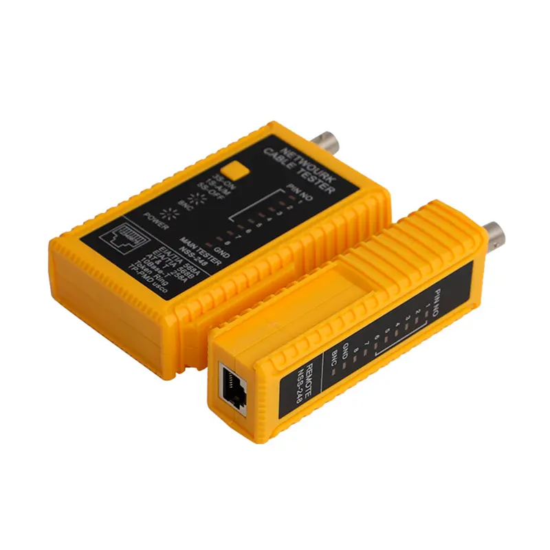 Ethernet POE cat5 cat6 rj11 cavo rj45 468 BNC 248 tester per cavi coassiale BNC tester per cavi rj45 network lan rj45 tester