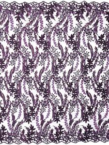 Tissu de dentelle de luxe nigérian <span class=keywords><strong>Asobi</strong></span> de haute qualité, lourdement perlé, pour robe de soirée, vente en gros, fourniture personnalisée, directement de l'usine - Product Image 3