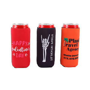 Hot Selling Custom Logo Colorful Printing Stubby Holders Slim <b>Can</b> Koozies Beverage <b>Can</b> <b>Cooler</b> - Product Image 4