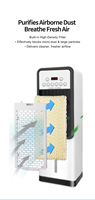 Climatiseur de tour professionnel à double usage AC mobile pour ventilateur électrique en plastique à la maison Aucune installation requise au sol