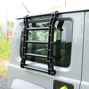 Echelle latérale en alliage d'aluminium pour <span class=keywords><strong>Suzuki</strong></span> <span class=keywords><strong>Jimny</strong></span> JB64 JB74 2018 + Year Offroad Car Accessories Designed in 4x4 Style - Product Image 3