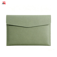 Porte-documents en cuir PU NUOXIN A4, étui de rangement pour documents, pochette imperméable avec fermeture à pression