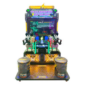 Nouvelle machine de jeu vidéo de tir à deux joueurs avec écran de 55 pouces, fonctionnant à la monnaie, en métal et acrylique, pour parcs d'attractions - Modèle 2025 - Product Image 3