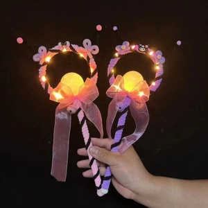 แท่งไฟ LED สีสันสดใส แท่งไฟเรืองแสงรูปกรวย สำหรับคอนเสิร์ต งานปาร์ตี้กลางคืน แท่งไฟเชียร์ LED - Product Image 3
