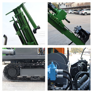 CSQX1000B 전체 유압 1000m 크롤러 장착 표면 코어 드릴 장비 머신 펌프 엔진 모터 45-90 드릴링 앵글 마이닝 - Product Image 6