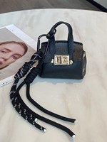Mini-rugzak sleutelhanger PU-leer kleine tassen voor portemonnee portemonnees zak lippenstift tas oordopjeshouder datakabel organizer etui