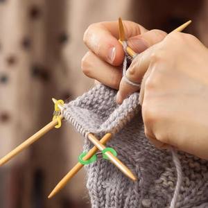 Protectores de Puntas de Agujas de Tejer de Goma, Topes de Agujas y Tapas de Punta para Proyectos de <span class=keywords><strong>Crochet</strong></span> y Tejido - Product Image 2