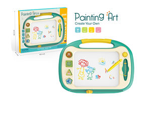 Tableau magnétique portable pour enfants : jouet éducatif pour l'apprentissage de l'écriture, de l'<span class=keywords><strong>art</strong></span> et de la peinture - Product Image 4