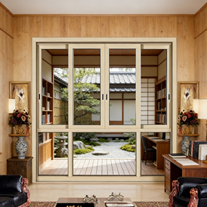 Fenêtre coulissante en alliage d'aluminium, solide, durable, étanche, insonorisée, anti-corrosion, chambre à coucher, verre double couche, haute qualité - Product Image 2