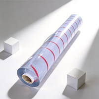 Feuille de plastique PVC de qualité alimentaire industrielle, épaisseur 0,5 mm-7 mm, imperméable, transparente, en rouleau, service de découpe sur mesure