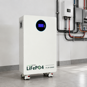 แบตเตอรี่ LiFePO4 แบบตั้งพื้น 16kWh 51.2V 314Ah พร้อมล้อและระบบจัดการแบตเตอรี่อัจฉริยะ (Smart BMS) สำหรับสำรองไฟบ้าน - Product Image 2