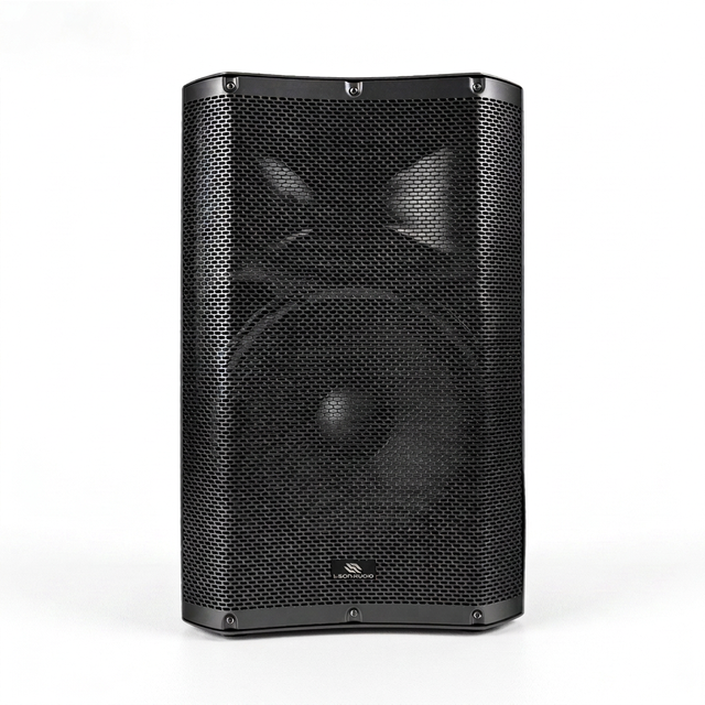 Vantas-158DSP 15 Inch 2000W Professional Active Square DJ Stage Sound Home Cinema Audio Plastic Full Frequency PA Speaker