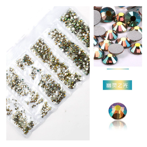 1440Pcs Thân Thiện Với Môi Phẳng Trở Lại Thủy Tinh Thạch Không-Hotfix Hạt Cho Móng Tay Thủ Công Mỹ Nghệ & Đồ Trang Sức Làm Cho shinning Đa Gói - Product Image 5