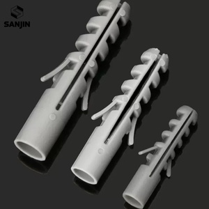 Cheville d'expansion murale en plastique blanc Gary M4 M5 M6 M8 M10 M12 M14 en forme de tigre pour mur d'escalade - Product Image 5
