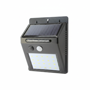Lampada da parete solare a LED nera con sensore di movimento da 4W (Electro DH 81.774/N) - Product Image 2