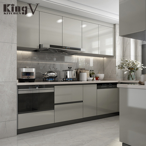 KINGV <strong>Cupboard</strong> Design Fitted <strong>Kitchen</strong> <strong>Small</strong> Set Luxury <strong>Kitchen</strong> Interior Design Mini Sale <strong>Kitchen</strong> Cabinet Portable - Product Image 1