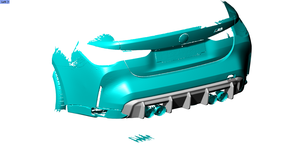 Difusor de parachoques trasero de carbono OEM ODM de fábrica para <span class=keywords><strong>BMW</strong></span> G80 M3 G82 G83 M4 2021 <span class=keywords><strong>2022</strong></span> - Product Image 2