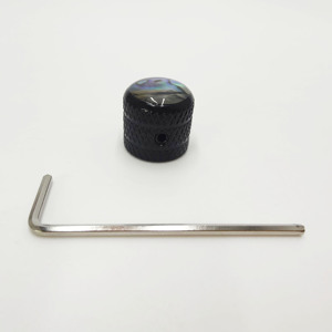 Bouton en nacre naturelle pour potentiomètre métallique, commande de volume et de tonalité pour guitare électrique et basse, pièces de rechange pour guitare - Product Image 5