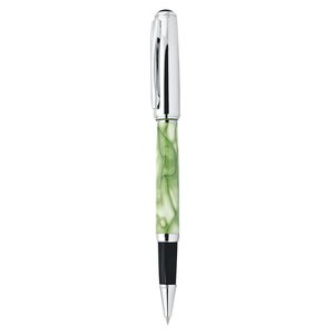 Metal <b>Green</b> Marbled Rollerball <b>Pen</b> for Writing - Product Image 1