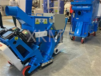 Machine de sablage automatique portable certifiée CE/ISO Propre route en béton grenaillage acier moteur de conception verticale