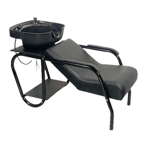 Sillón de Peluquería Moderno de Alta Calidad en Cuero PU con Lavabo y Tazón para Salón de Belleza, Hotel, Barbería - Product Image 4