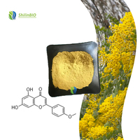 SLBIO fournit de l'extrait d'acacia, 98% d'acacetine en poudre, CAS 480-44-4