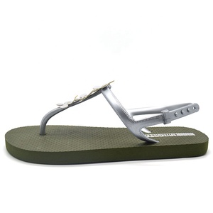 Sandales pour <span class=keywords><strong>femme</strong></span>, tongs décoratives, à la mode, été 2020 - Product Image 4