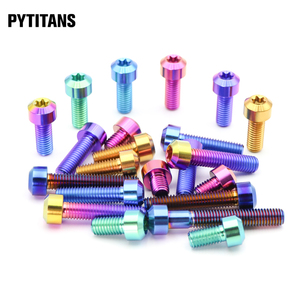 PYTITANS GR5 M8 диаметр D13H7 длинные титановые болты-винты с головкой Torx для мотоциклов и велосипедов - Product Image 3