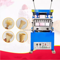 Stérilisateur alimentaire automatique industriel, machine à fabriquer des cornets de glace, des gaufrettes et des biscuits, capacité de 50 à 60 pièces