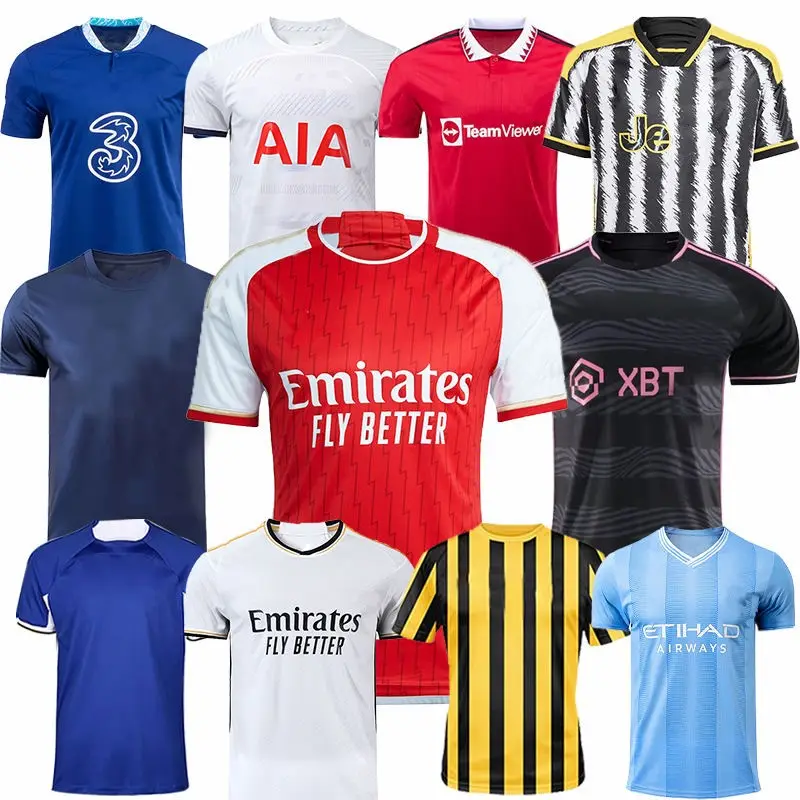 Bán buôn của áo bởi các nhà sản xuất Câu lạc bộ 2023 2024 bóng đá Jersey với sự lựa chọn tốt nhất của bạn