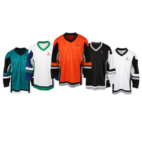 Unisex Maßgeschneiderte Hockey-Trikots Günstige OEM Eishockey-Uniform Mit Stickerei und Druck für Erwachsenen-Teamkleidung