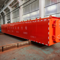 Cabine de sauvetage CNC personnalisée en acier pour maison souterraine, abri anti-tempête, équipement de sécurité pour mineurs de sous-marins nucléaires, cabine de sauvetage