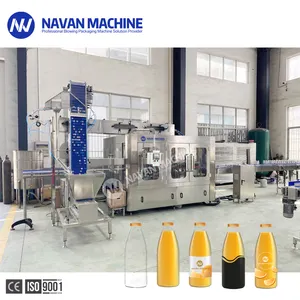 Fully Automatic 500ml Plastic Bottle Juice Filling Machine