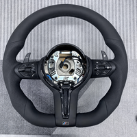 Volant sport en cuir pour BMW Série 1 F20 F21 F40 avec palettes de changement de vitesse et airbags - Marque BMW