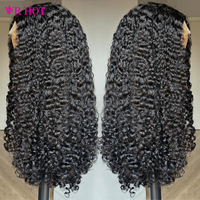 Perruques sans colle à dentelle frontale en cheveux vietnamiens bruts, à cheveux bouclés birmans, de luxe, originales, en cheveux humains, pour femmes noires