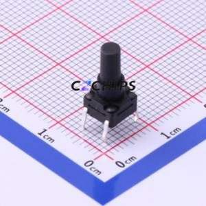 K2-1839DQ-S4SW-02 Tactile Switch Through hole Component (THT) Switch 2.5N Through Hole 6.2mm 6.2mm - Product Image 1
