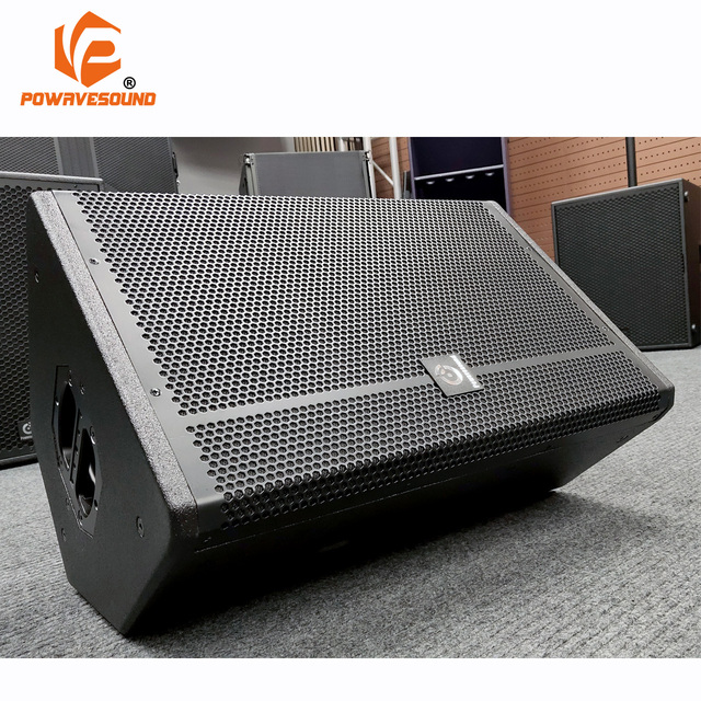 Professional Active Sound System Single 10 Inch Stage Monitor Speaker 300W AES Power DJ Speaker with D Class Power Amplifier