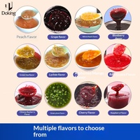 Marmelade de myrtilles et de fraises OEM Dunhuang en fût, ingrédients bruts commerciaux pour la pâtisserie, les sandwichs, les garnitures et le thé au lait