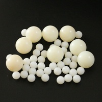Ventes d'usine, billes en plastique de précision POM PP Nylon PTFE PEEK, de 1,588 mm à 50 mm, billes en plastique nylon PA66