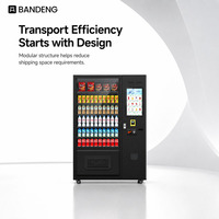 Système de distribution automatique combiné BANDENG 6610 22T pour snacks et boissons, adapté aux stratégies de vente multi-produits pour les acheteurs d'équipements B2B