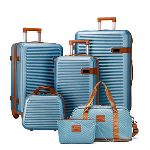 גבוהה Qual מותאם אישית לשאת 6 יח 'מטען להגדיר מזוודות נסיעות מזוודות לאישה - Product Image 4