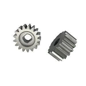 Factory direct sales lock cylinder gear wheel steel hard tooth surface factory direct bevel wheel Powder metallurgy gear