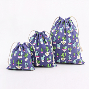 Promotion : Sac en toile de coton réutilisable à cordon, personnalisable avec logo, anti-poussière, pour emballage - Product Image 4