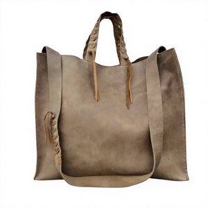 Handcrafted Genuine Leather Waterproof Soft Eco-Friendly Women's Fashionable Cross-Body Bags Zipper Large Capacity Lightweight - Product Image 5